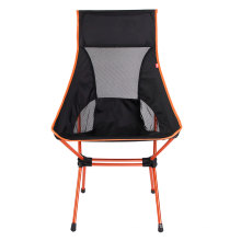 Outdoor camp chair folding adjustable folding camping chair for hiking